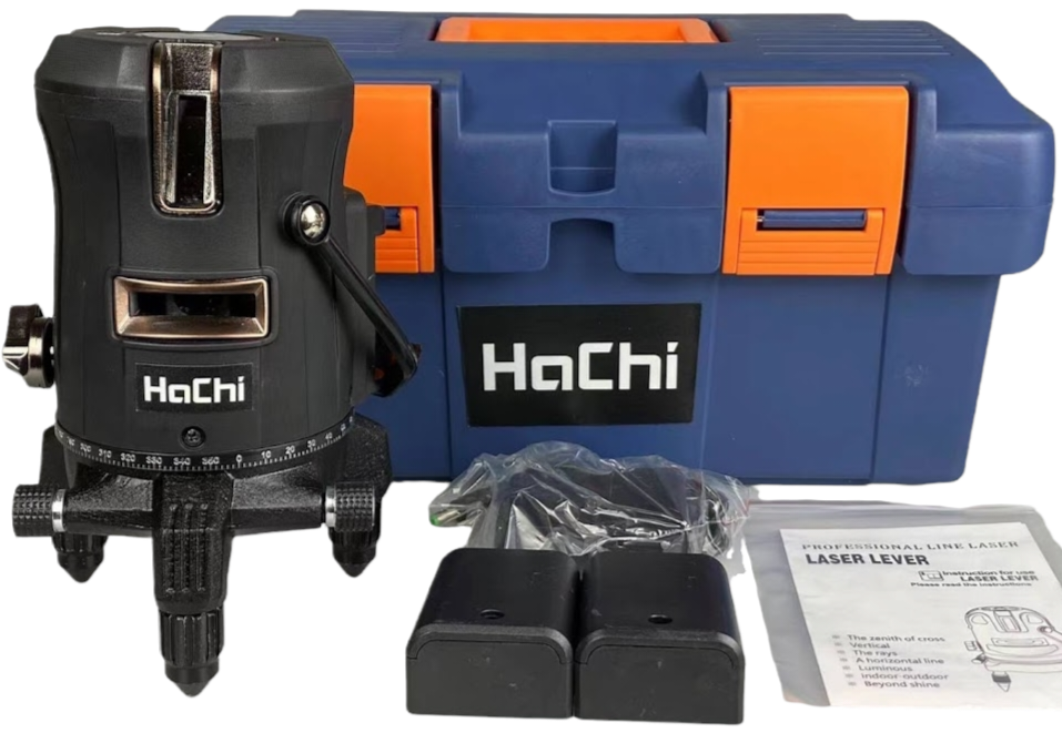 Máy cân mực laser 5 tia xanh HaChi HC-035 - Thiết bị - Dụng cụ đo - SAND FASHION